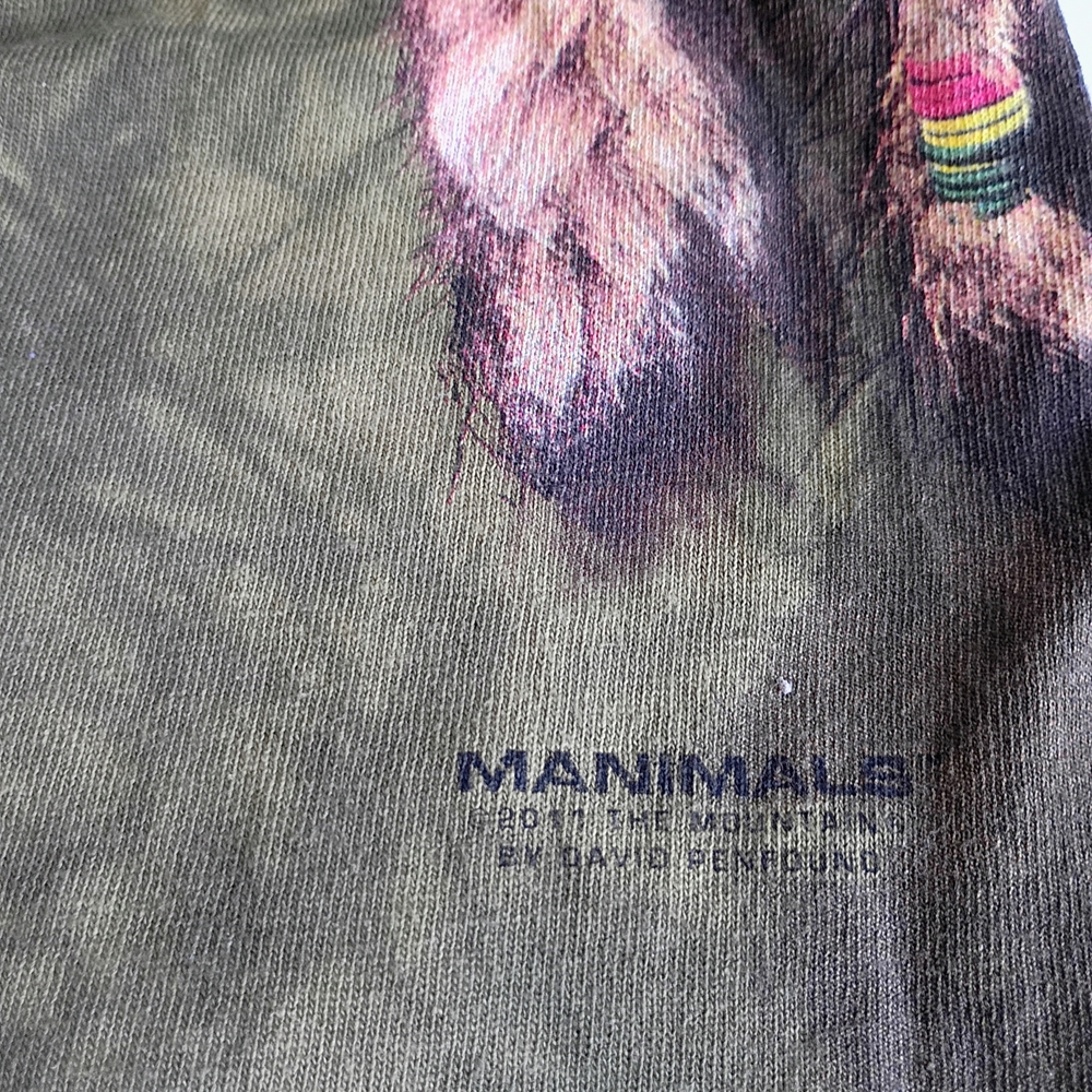 The Mountain Olive Green T-Shirt - Picture 7 of 7